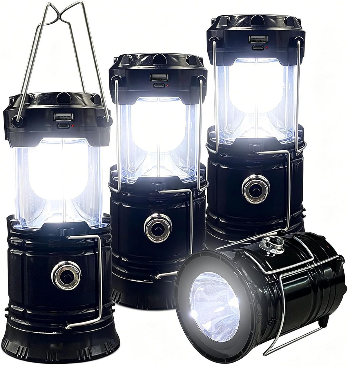 Xtautex Foldable Compact LED Lanterns - Durable